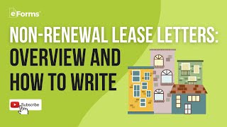 NonRenewal Lease Letters Overview and How to Write [upl. by Kele130]