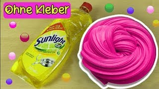 SCHLEIM OHNE KLEBER💦 SPÜLMITTELSCHLEIM Ohne Borax 😍 [upl. by Sol]