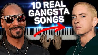 10 REAL GANGSTA SONGS [upl. by Enirahtac198]