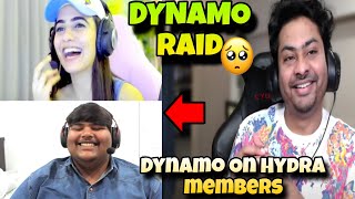 Dynamo Raid Masti Srishti 🥺 Dynamo Emotional Words For HYDRA Memebers [upl. by Grayce]