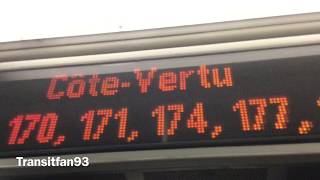 MONTREAL METRO RIDE TO COTEVERTU [upl. by Glennie]