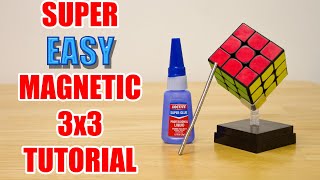 SUPER Easy StepByStep Magnetic 3x3 Cube Tutorial How to Magnetize [upl. by Yate]