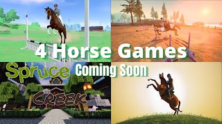 4 Amazing Horse Games Coming Soon [upl. by Kisor]