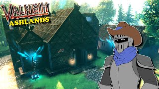 New Ashlands Builds  Valheim [upl. by Noslien]