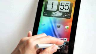 HTC Flyer Tablet Review [upl. by Aneez119]