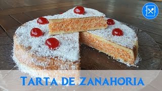 TARTA DE ZANAHORIA sin horno  Cocina al día  Receta 22 [upl. by Allehcim722]