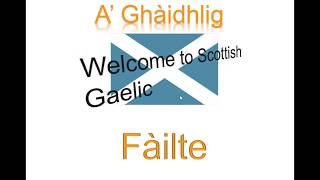 Scottish Gaelic Lesson 1  Simple Greetings [upl. by Calli625]