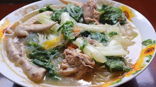 Chicken Sotanghon with Pechay [upl. by Dahs]