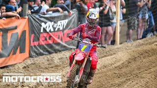 Pro Motocross 450 Class Highlights  Southwick National 2024 [upl. by Rilda651]