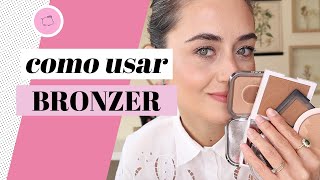 Como Usar Bronzer  Rainhas Da Pechincha [upl. by Aserret24]