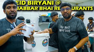 EID BIRYANI ORDERS AT JABBAR BHAI RESTAURANTS  DUBAI ABDHABI AND SHARJAH [upl. by Nnair783]