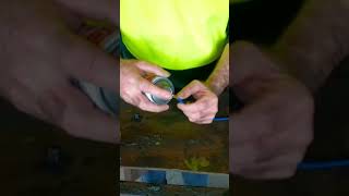 Cleaning Mig Welder Liner the QUICKEST Way [upl. by Aratas]