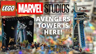 The 500 LEGO Avengers Tower is HERE Full Review and Analysis [upl. by Nuahsel]