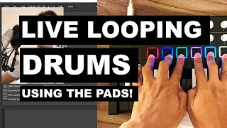 How to Play Drums on the Pads While Live Looping  Arturia Minilab MKII  Ableton Live [upl. by Sari]