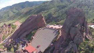 Red Rocks Amphitheater  4K Drone Footage MUST SEE [upl. by Anna-Maria]