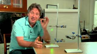 Demonstrating diffraction using laser light – for teachers [upl. by Neillij]