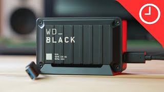 WD Black D30 review Quick and stylish storage for console or PC [upl. by Nomzaj710]