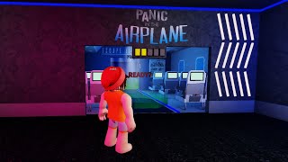 Roblox ESCAPE ROOM Panic In The Airplane Walkthrough English [upl. by Eilasor]