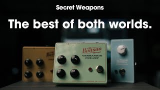 Excellent as a Drive OR as an Amp Replacement Benson Germanium Preamp  Secret Weapons Demo [upl. by Wershba]