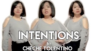 INTENTIONS DANCE COVER by Cheche T [upl. by Eldrid]