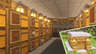 Minecraft  How to build Underground Storage Room  How to build Storage room in Minecraft [upl. by Asor637]