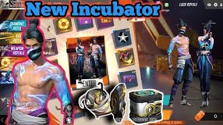 7000 Diamonds on new Incubator Mystical Masters in Free Fire Incubator New Navy Shade  P90 [upl. by Tegdirb]