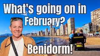 Benidorm  WEATHER amp EVENTS  February [upl. by Neerak639]