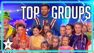 TOP 5 Kid Groups on Britains Got Talent  Top Talent [upl. by Enilrac367]