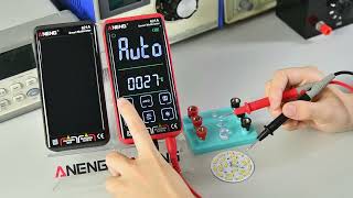 ANENG 621A Smart Digital Multimeter Touch Screen Multimetro 9999 Tester True RMS Auto DCAC 10A [upl. by Fawne633]