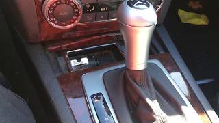 How to get a 2010 Mercedes Benz C300 Sport into neutral [upl. by Eemiaj]