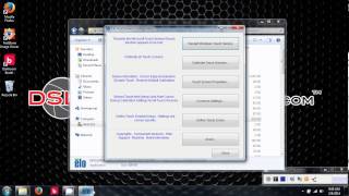 Calibrate ELO Touch Screen [upl. by Aipmylo61]