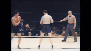 James Braddock vs Max Baer FULL COLOR HD [upl. by Nhguaval]