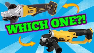 Which DeWALT Angle Grinder Should You Buy [upl. by Nnaarual428]