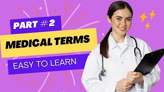 Medical terms Medical Terminology  Part 02 [upl. by Dyson]