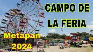 CAMPO DE LAS RUEDAS FIESTA DE METAPAN 2024 [upl. by Iralav]