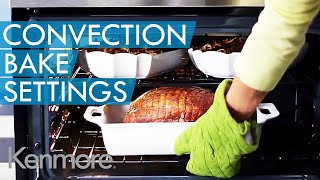 How to Use Convection Oven Convection Bake Setting  Kenmore [upl. by Eenimod]