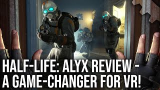 HalfLife Alyx  The Digital Foundry Tech Review  A GameChanger for VR [upl. by Nico]