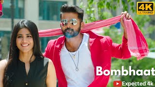 Bombhaat 4k Videosong  Lie  Nithiin Megha Akash  Mani Sharma  Hanu Raghavapudi [upl. by Zippora]