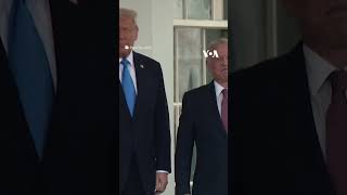 President Trump welcomes Jordan’s King Abdullah to the White House  VOA News shorts [upl. by Rona]