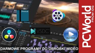 DARMOWE PROGRAMY DO OBRÓBKI I MONTAŻU FILMÓW 🎬  PCWORLD [upl. by Starlin460]