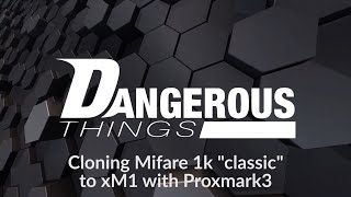 Cloning Mifare 1k quotclassicquot chips to an xM1 with the Proxmark3 [upl. by Schick160]