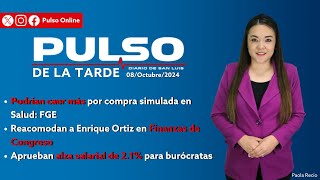 PulsoDeLaTarde NoticiasSLP  Podrían caer más por compra simulada en Salud FGE [upl. by Dahc]