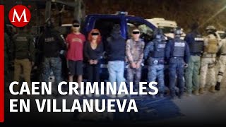 Detienen a presuntos asesinos del director de policía de Villanueva Zacatecas [upl. by Oiramrej]