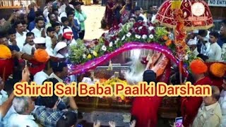 SHIRDI SAI BABA LIVE PAALKI DARSHAN TODAY [upl. by Norita950]