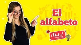 A B C El alfabeto en español  Alfabeto em espanhol [upl. by Wandie]