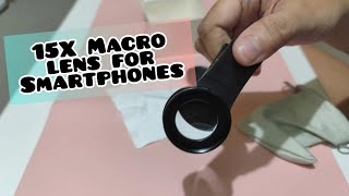 Macro Lens 37mm 4K  for Smartphones  Window Shoppeer  Shopee Finds [upl. by Ennoirb204]