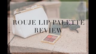 Rouje Lip Palette Review [upl. by Cayla202]