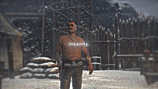 insanity  RED DEAD REDEMPTION 1  DUTCH VAN DER LINDE EDIT [upl. by Aland286]