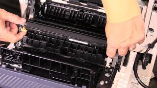 Xerox® VersaLink® B605 Multifunction Printer Replacing the Transfer Roller [upl. by Etselec]