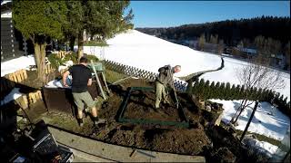 Gewächshaus Fundament erstellen Vitavia Triton  Zeitraffer HD [upl. by Ojela]